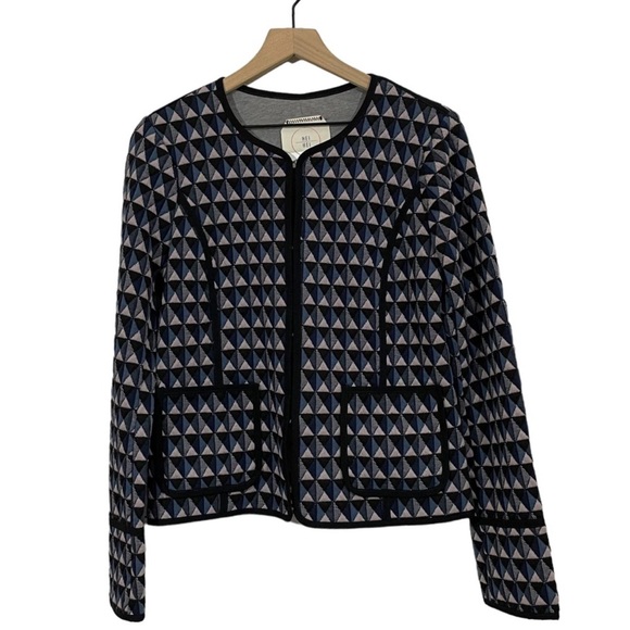 Anthropologie Hei Hei Vala Quilted Jacket - Navy/Marin - Medium - Picture 5 of 6
